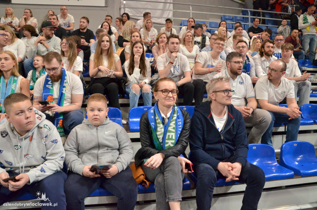 Kibice na meczu Anwil Włocławek - Czarni Słupsk