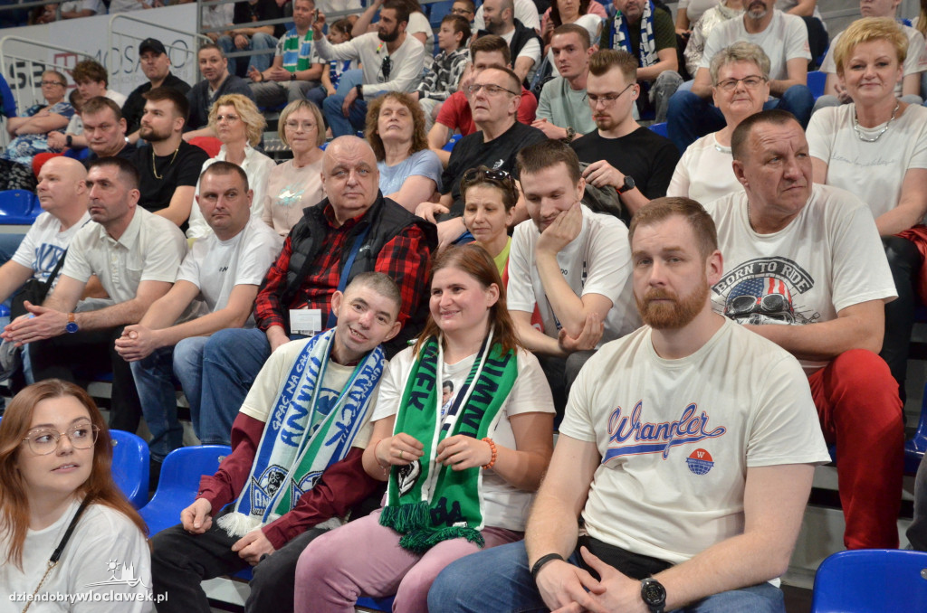 Kibice na meczu Anwil Włocławek - Czarni Słupsk