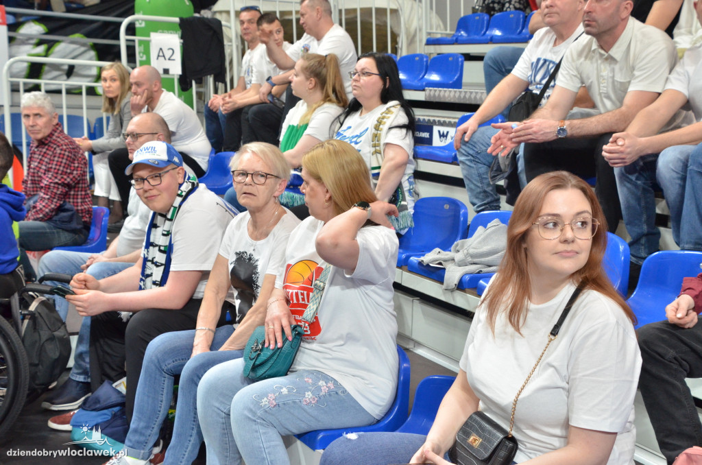 Kibice na meczu Anwil Włocławek - Czarni Słupsk