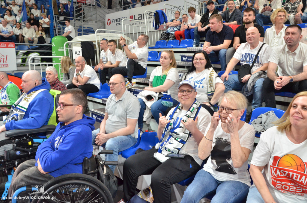 Kibice na meczu Anwil Włocławek - Czarni Słupsk