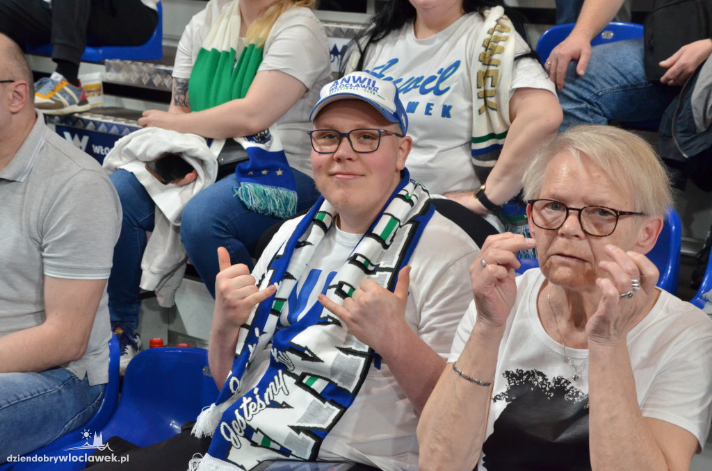 Kibice na meczu Anwil Włocławek - Czarni Słupsk