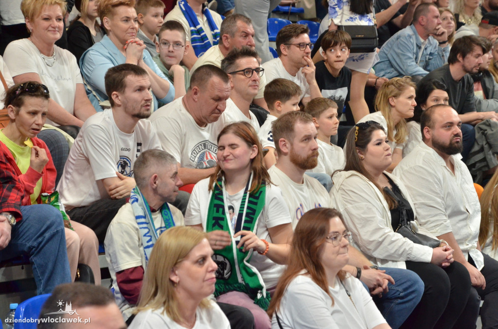 Kibice na meczu Anwil Włocławek - Czarni Słupsk