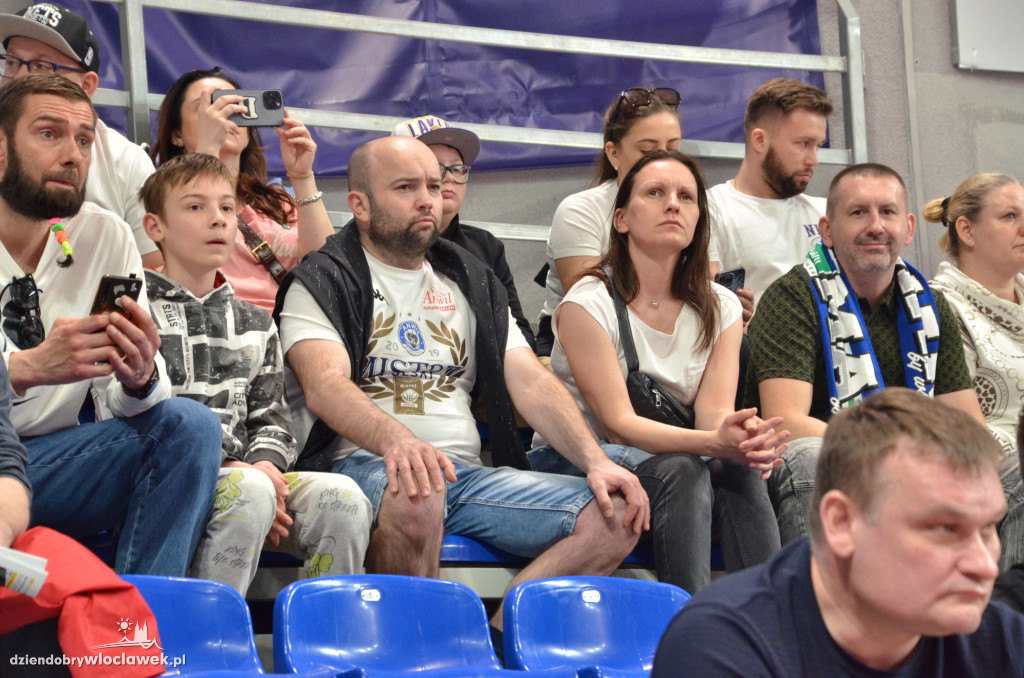 Kibice na meczu Anwil Włocławek - Czarni Słupsk