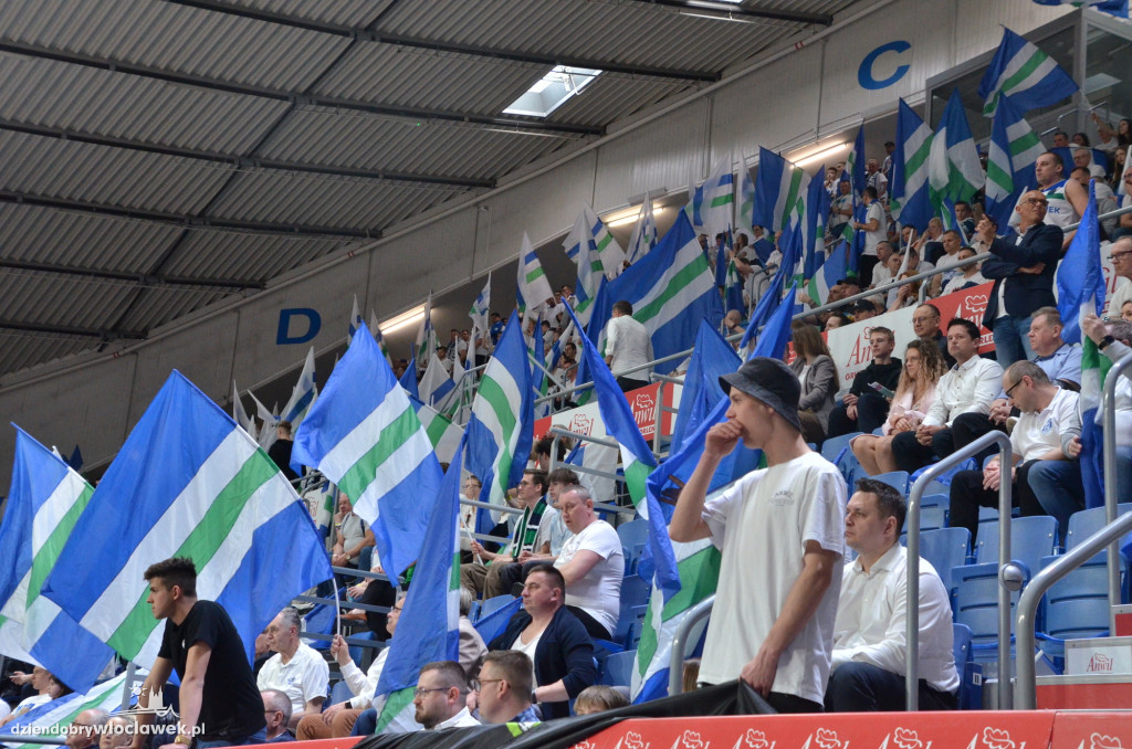 Kibice na meczu Anwil Włocławek - Czarni Słupsk