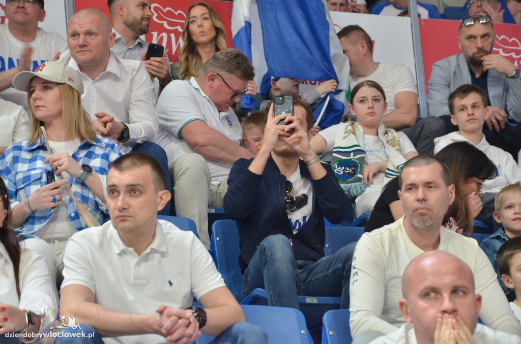 Kibice na meczu Anwil Włocławek - Czarni Słupsk