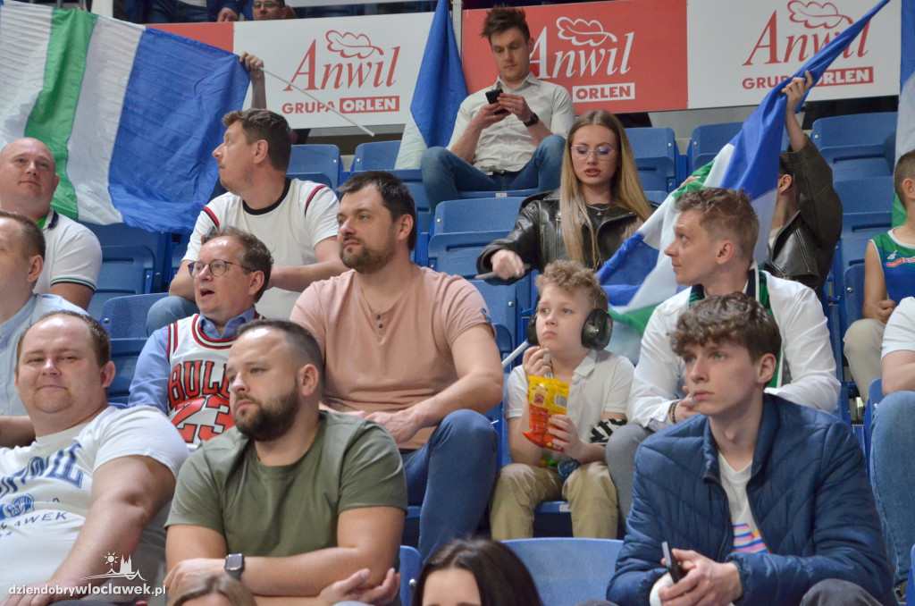 Kibice na meczu Anwil Włocławek - Czarni Słupsk