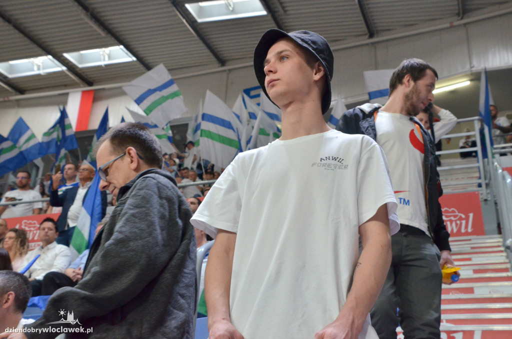 Kibice na meczu Anwil Włocławek - Czarni Słupsk