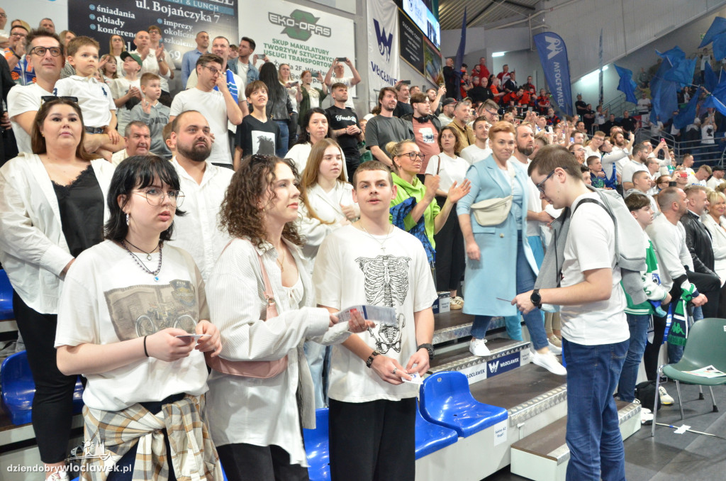 Kibice na meczu Anwil Włocławek - Czarni Słupsk