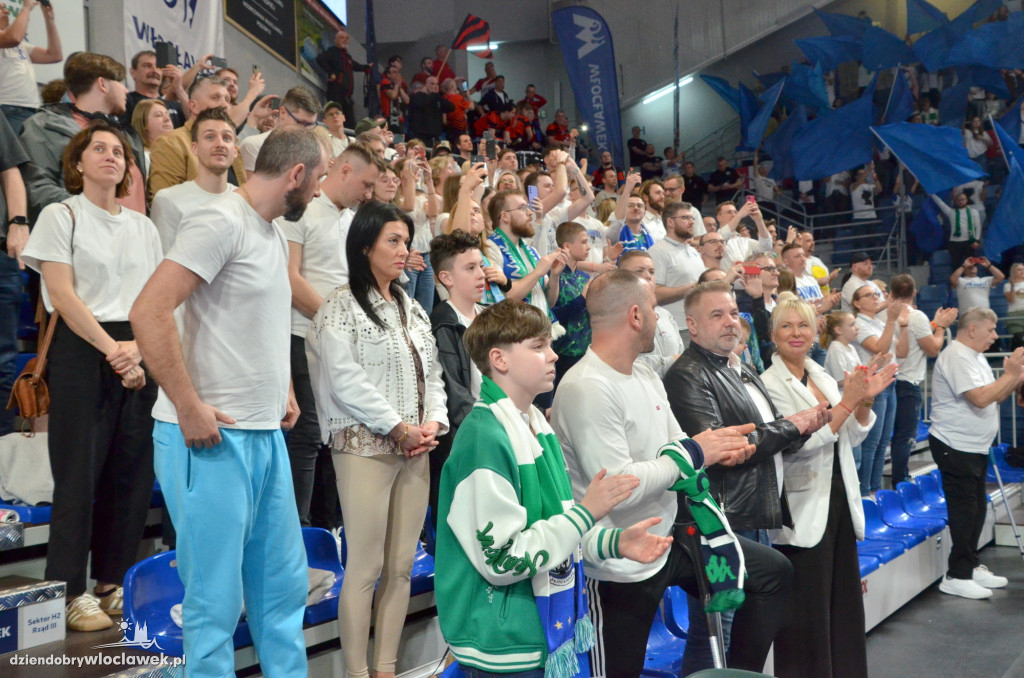 Kibice na meczu Anwil Włocławek - Czarni Słupsk