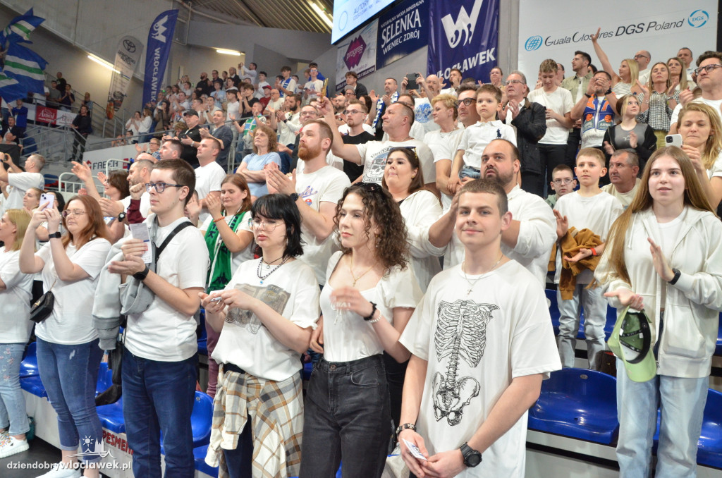 Kibice na meczu Anwil Włocławek - Czarni Słupsk