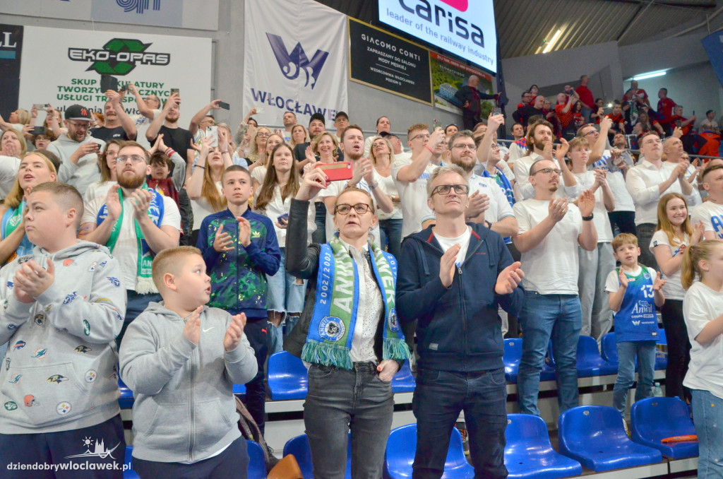 Kibice na meczu Anwil Włocławek - Czarni Słupsk