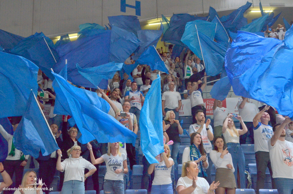 Kibice na meczu Anwil Włocławek - Czarni Słupsk