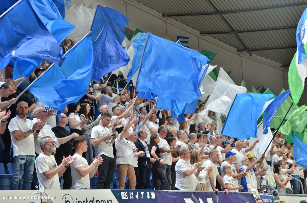Kibice na meczu Anwil Włocławek - Czarni Słupsk