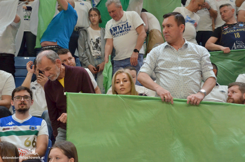 Kibice na meczu Anwil Włocławek - Czarni Słupsk