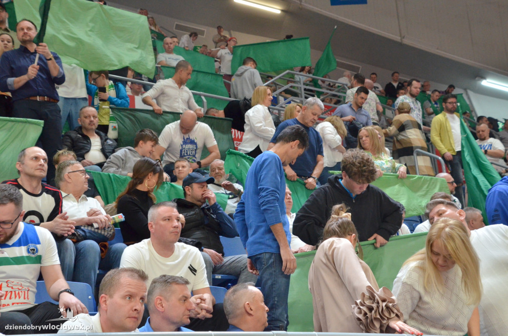 Kibice na meczu Anwil Włocławek - Czarni Słupsk