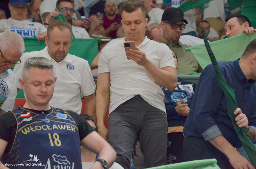 Kibice na meczu Anwil Włocławek - Czarni Słupsk