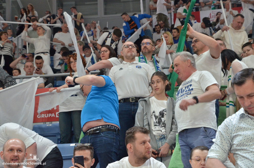 Kibice na meczu Anwil Włocławek - Czarni Słupsk