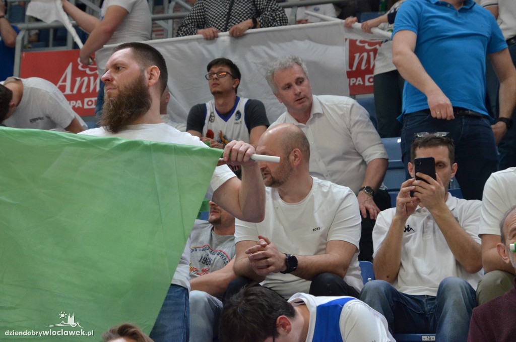 Kibice na meczu Anwil Włocławek - Czarni Słupsk