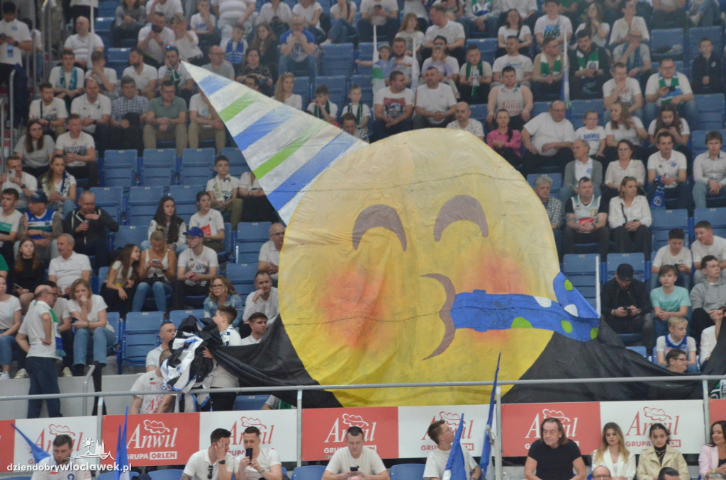 Kibice na meczu Anwil Włocławek - Czarni Słupsk
