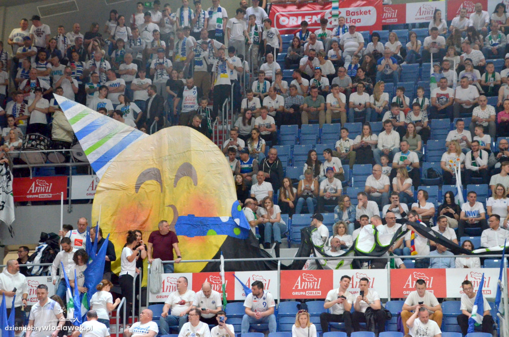 Kibice na meczu Anwil Włocławek - Czarni Słupsk