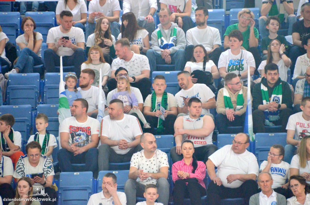 Kibice na meczu Anwil Włocławek - Czarni Słupsk