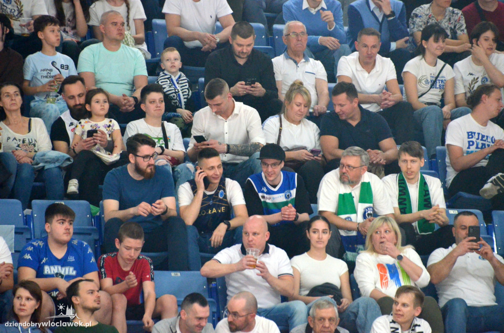 Kibice na meczu Anwil Włocławek - Czarni Słupsk
