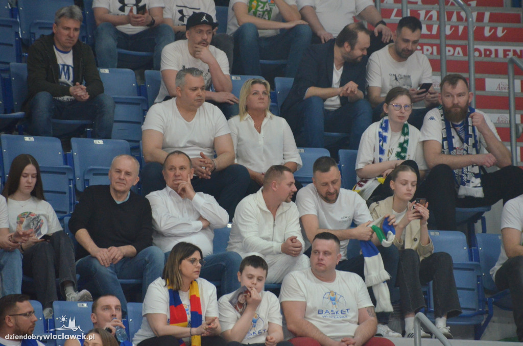 Kibice na meczu Anwil Włocławek - Czarni Słupsk