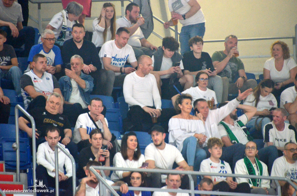 Kibice na meczu Anwil Włocławek - Czarni Słupsk