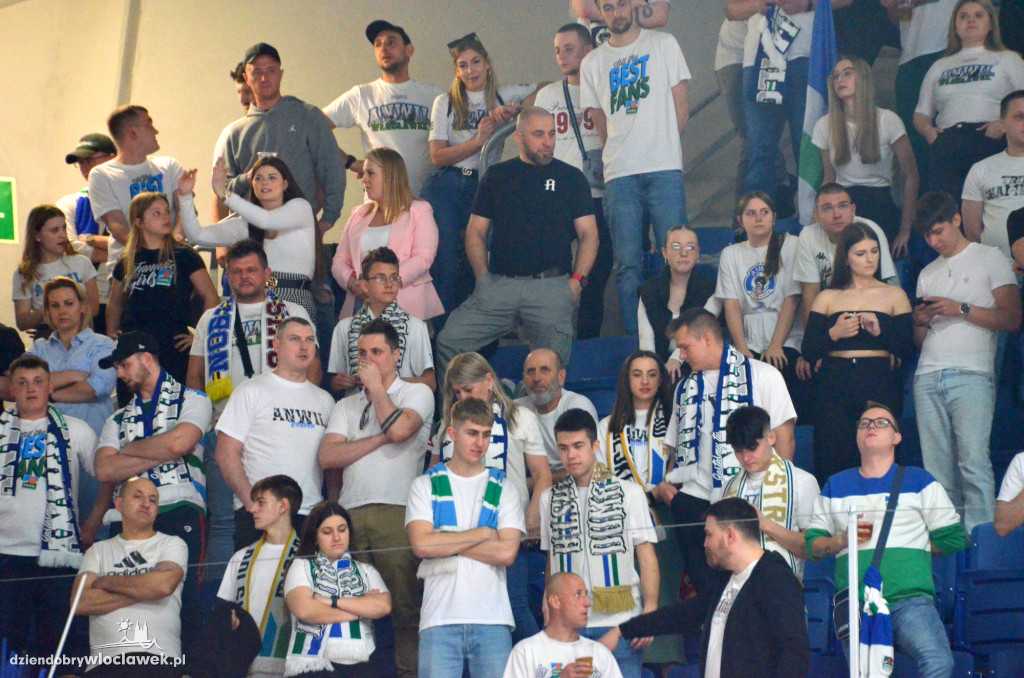 Kibice na meczu Anwil Włocławek - Czarni Słupsk