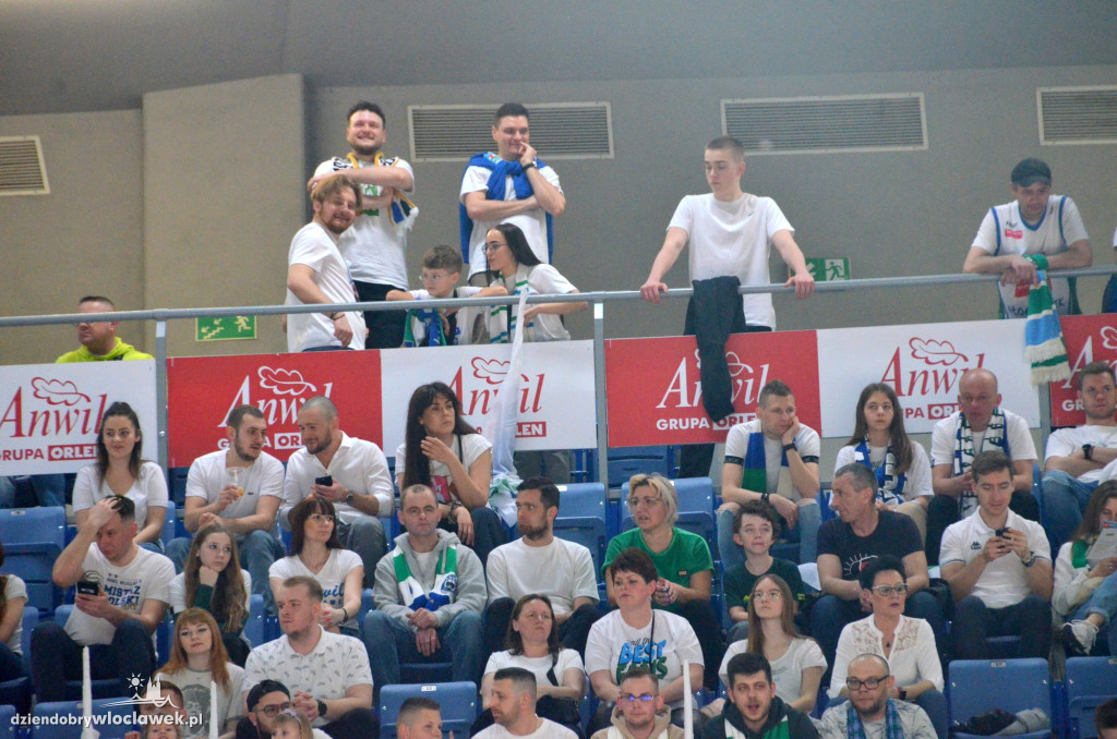 Kibice na meczu Anwil Włocławek - Czarni Słupsk