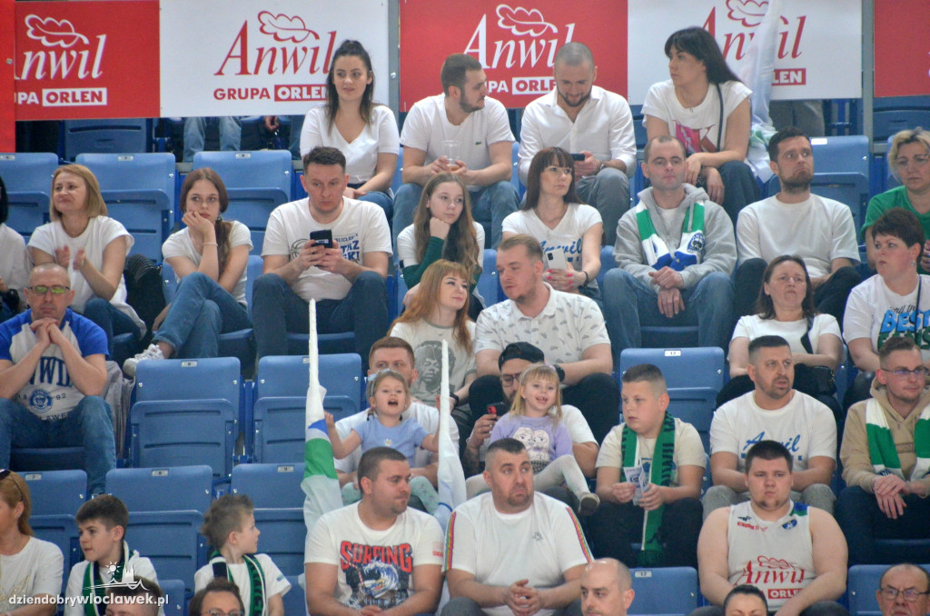 Kibice na meczu Anwil Włocławek - Czarni Słupsk