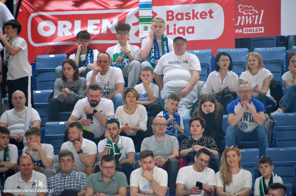 Kibice na meczu Anwil Włocławek - Czarni Słupsk