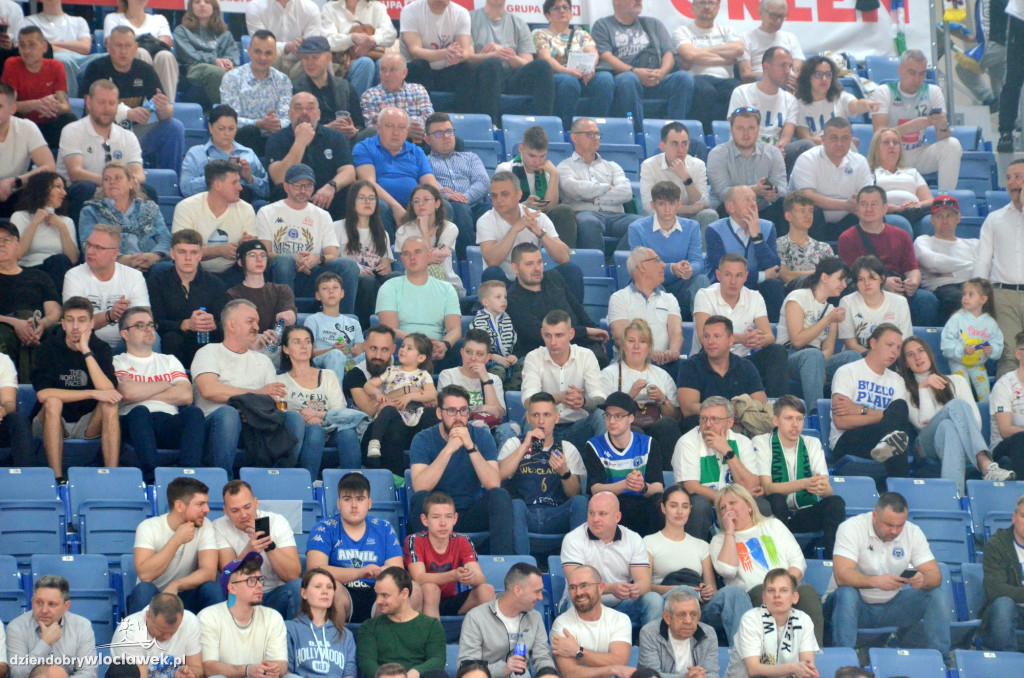 Kibice na meczu Anwil Włocławek - Czarni Słupsk