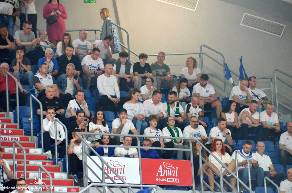 Kibice na meczu Anwil Włocławek - Czarni Słupsk