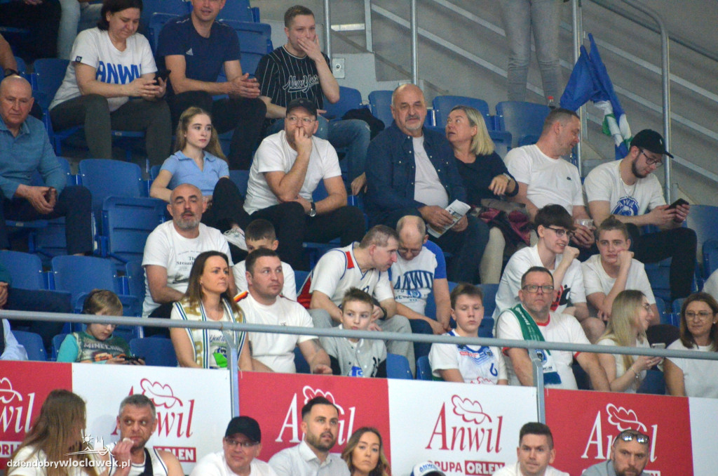 Kibice na meczu Anwil Włocławek - Czarni Słupsk