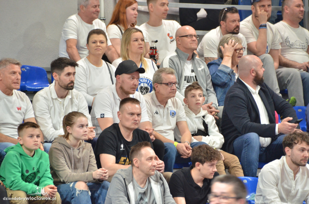 Kibice na meczu Anwil Włocławek - Czarni Słupsk