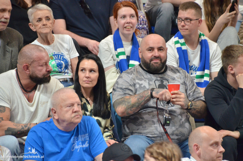 Kibice na meczu Anwil Włocławek - Czarni Słupsk
