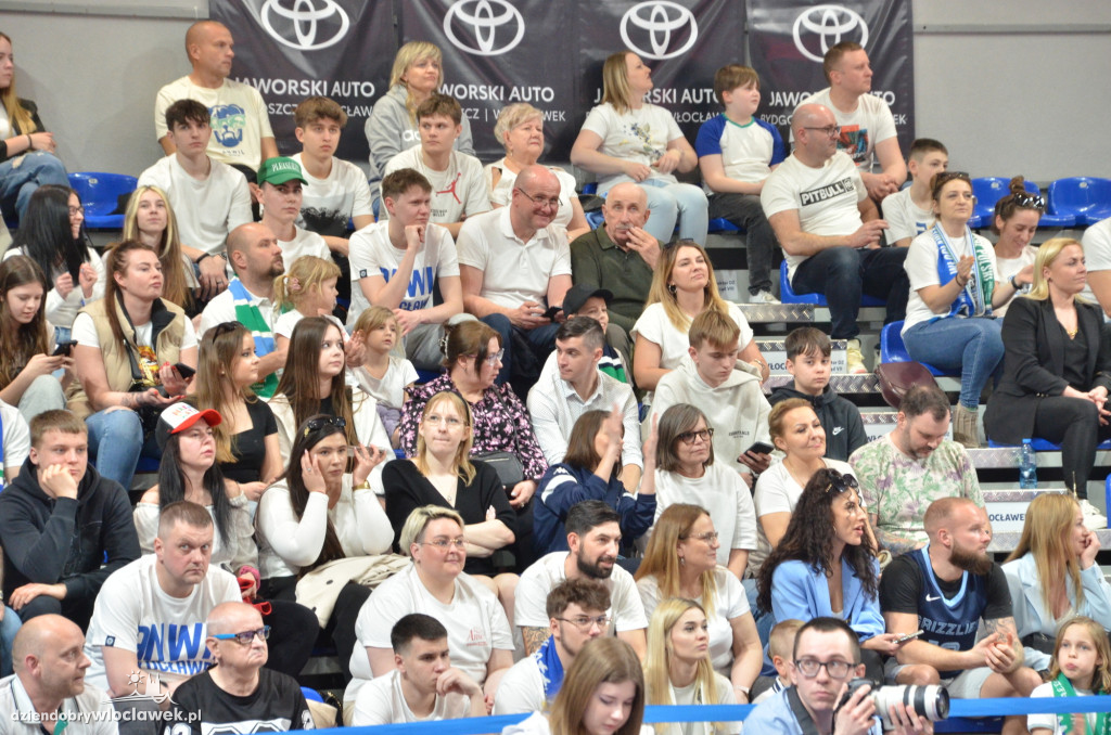 Kibice na meczu Anwil Włocławek - Czarni Słupsk