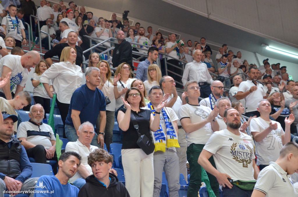 Kibice na meczu Anwil Włocławek - Czarni Słupsk