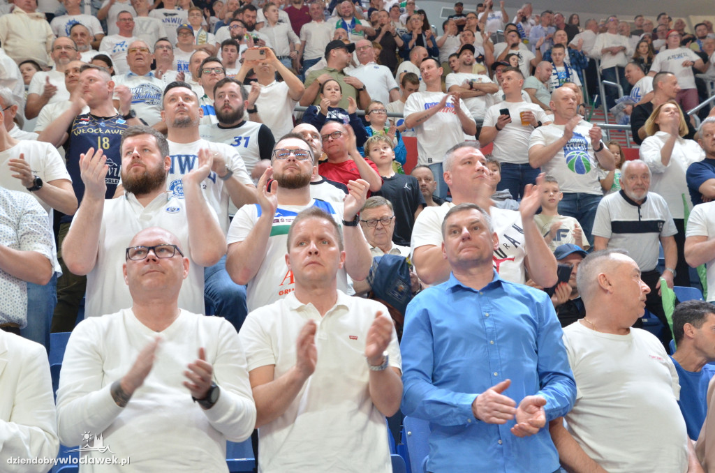Kibice na meczu Anwil Włocławek - Czarni Słupsk