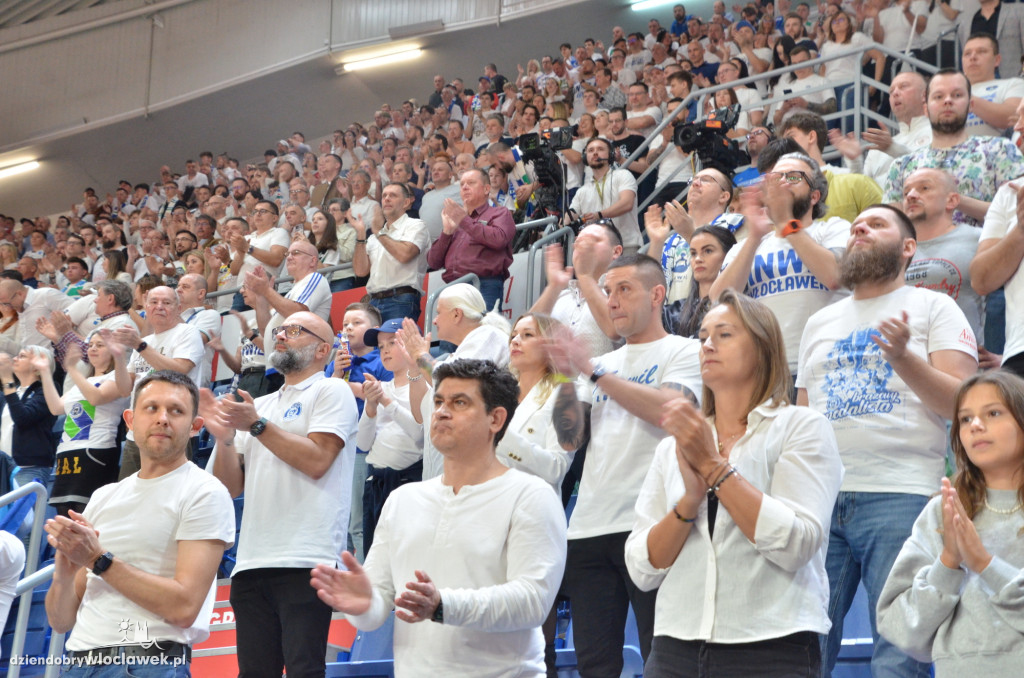 Kibice na meczu Anwil Włocławek - Czarni Słupsk