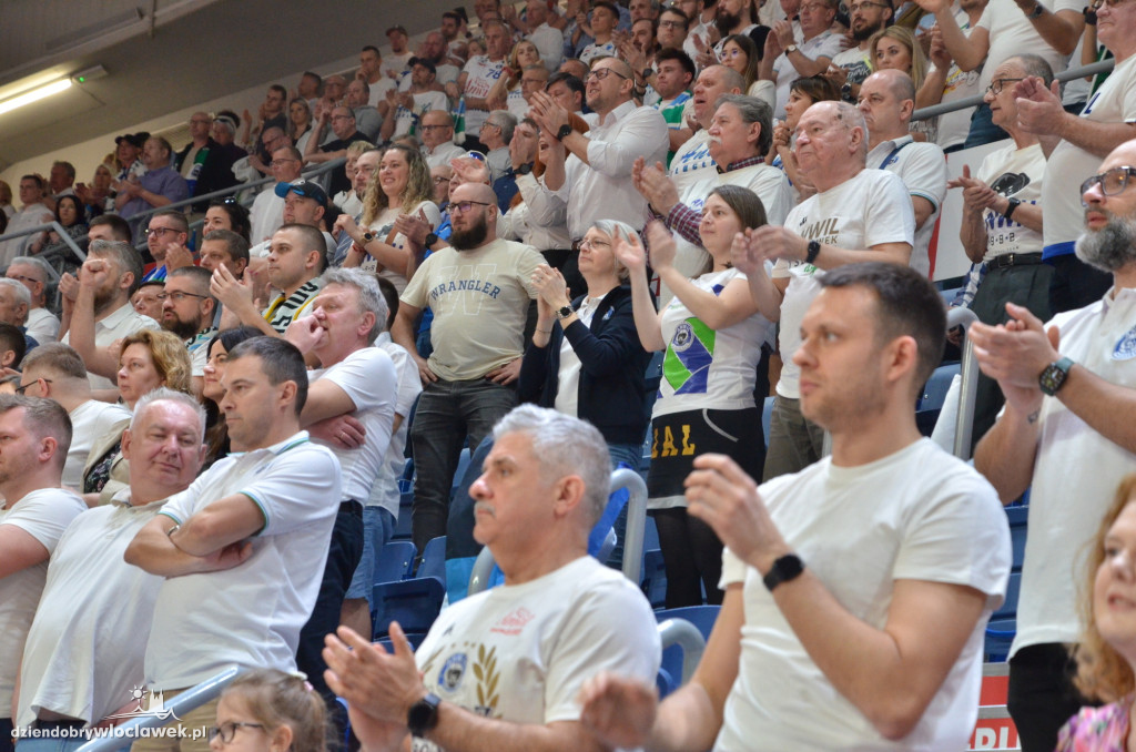 Kibice na meczu Anwil Włocławek - Czarni Słupsk
