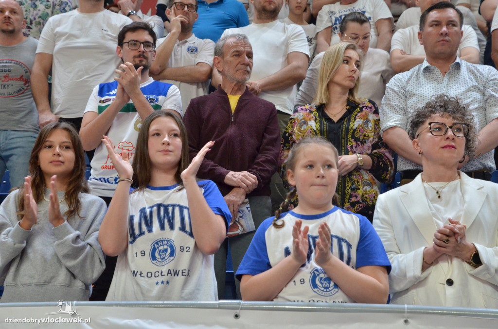 Kibice na meczu Anwil Włocławek - Czarni Słupsk