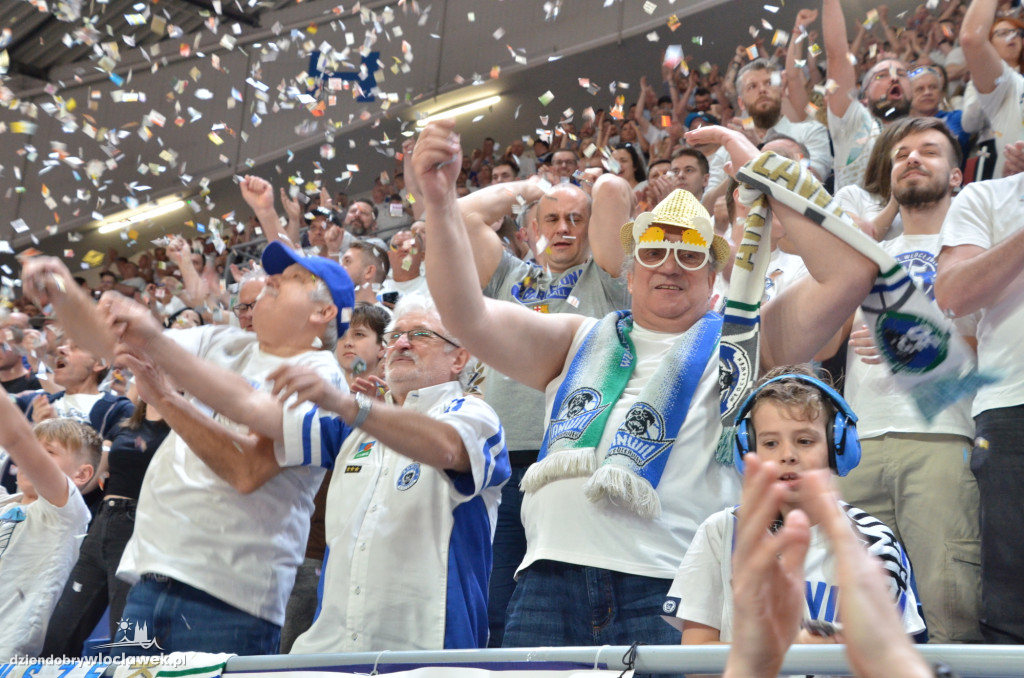 Kibice na meczu Anwil Włocławek - Czarni Słupsk