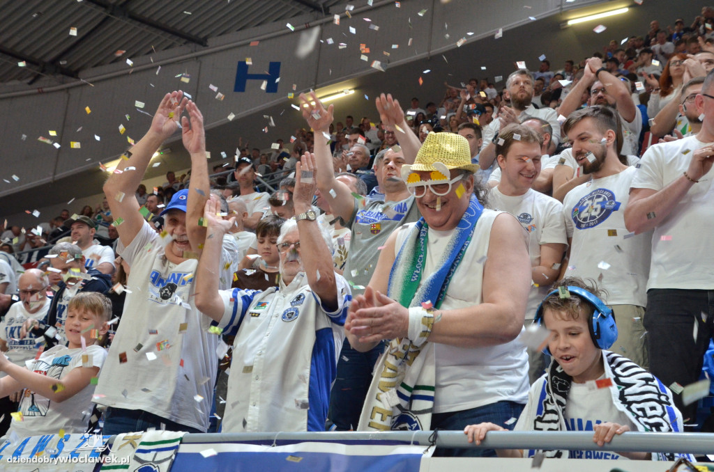 Kibice na meczu Anwil Włocławek - Czarni Słupsk
