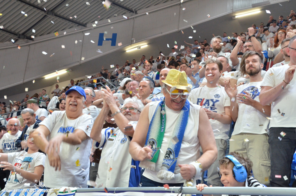 Kibice na meczu Anwil Włocławek - Czarni Słupsk