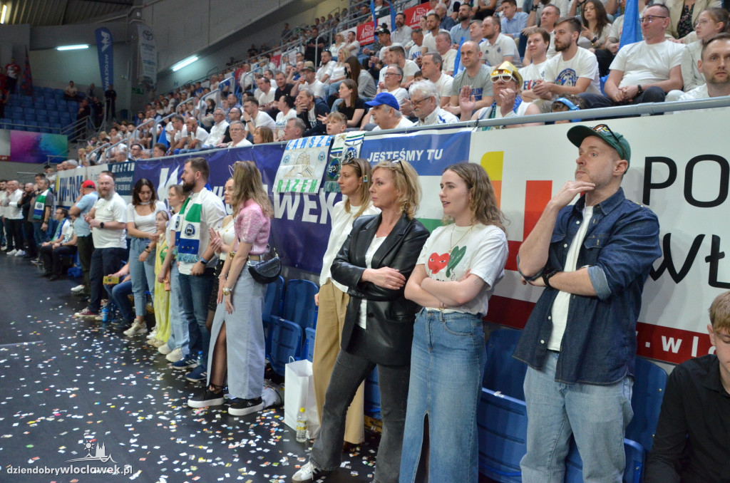 Kibice na meczu Anwil Włocławek - Czarni Słupsk