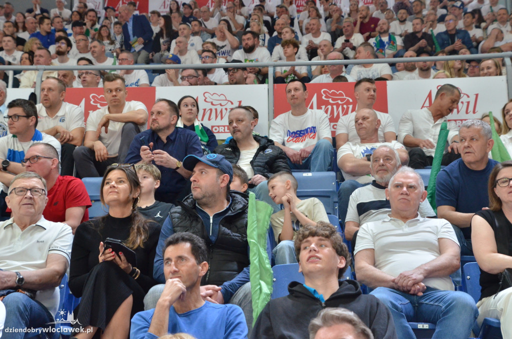 Kibice na meczu Anwil Włocławek - Czarni Słupsk