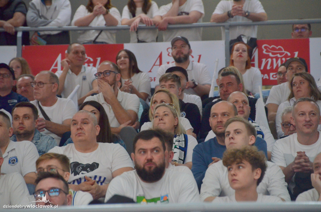 Kibice na meczu Anwil Włocławek - Czarni Słupsk