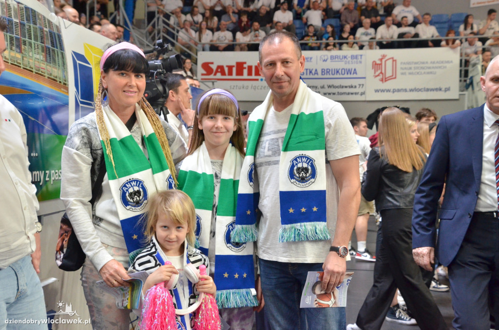 Kibice na meczu Anwil Włocławek - Czarni Słupsk